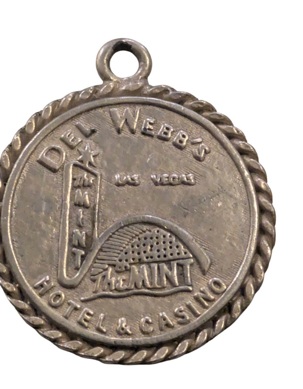 Del Webb's The Mint Hotel & Casino Las Vegas Vintage Pendant